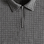 Komplet męski polo luźny z krótkim rękawem - Arkadya Outlet - Men Set