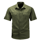 Koszula Męska Cargo Kieszenie Użytkowe - Arkadya Outlet - Men Shirt