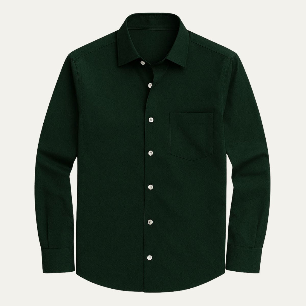 Koszula wizytowa męska slim z mankietami - Arkadya Outlet - Men Shirt