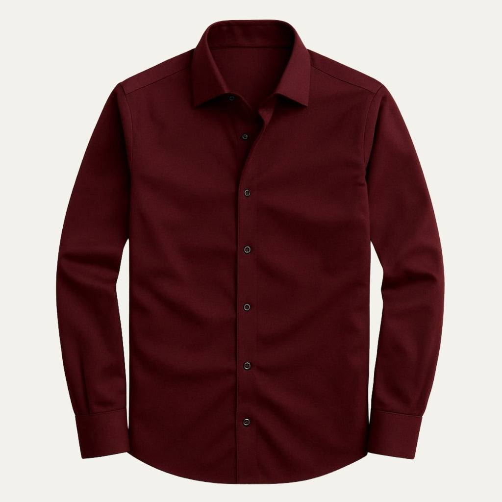 Koszula wizytowa męska slim z mankietami - Arkadya Outlet - Men Shirt