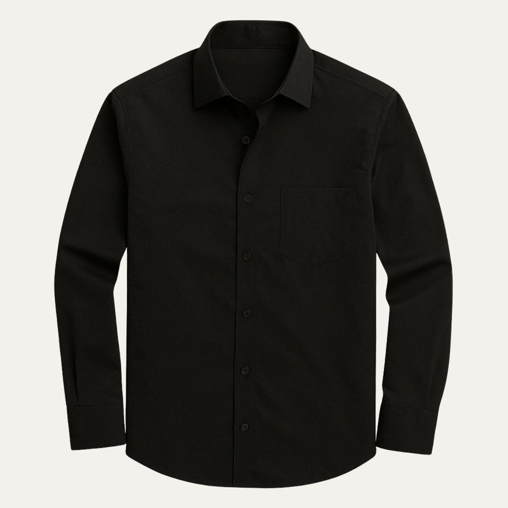 Koszula wizytowa męska slim z mankietami - Arkadya Outlet - Men Shirt
