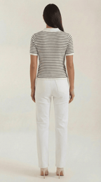 Koszulka polo damska z zapięciem z przodu - Arkadya Outlet - Women Top