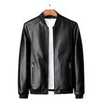 Kurtka bomberka męska stójka luźny krój codzienne użytkowanie - Arkadya Outlet - Men Jacket