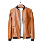 Kurtka bomberka męska stójka luźny krój codzienne użytkowanie - Arkadya Outlet - Men Jacket