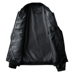 Kurtka bomberka męska stójka luźny krój codzienne użytkowanie - Arkadya Outlet - Men Jacket