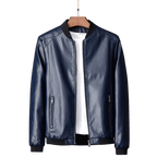 Kurtka bomberka męska stójka luźny krój codzienne użytkowanie - Arkadya Outlet - Men Jacket