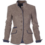 Kurtka Damska | Dopasowany Krój z Guzikami z Przodu - Arkadya Outlet - Jackets