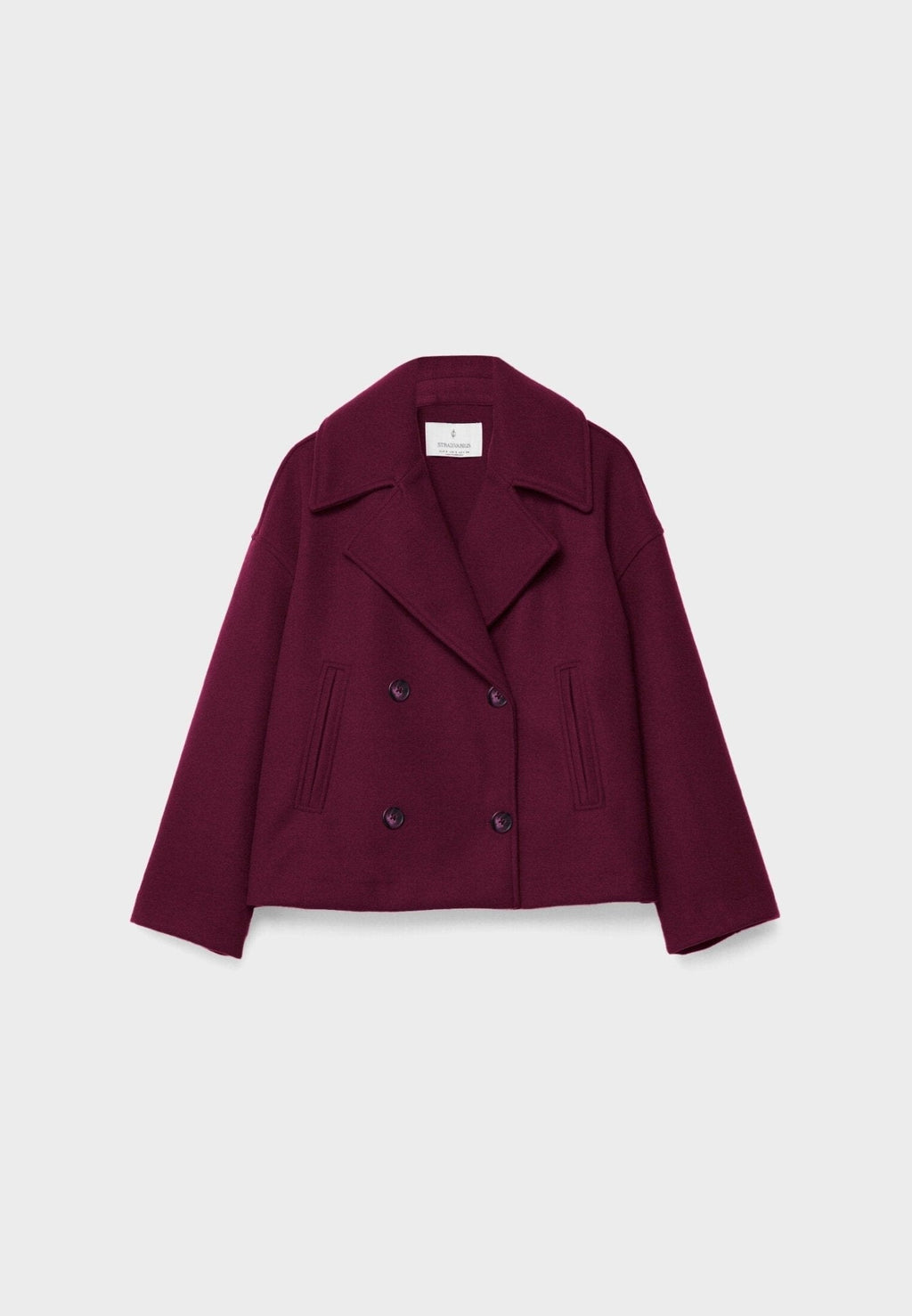 Kurtka Damska | Dwurzędowe zapięcie i skrócony krój - Arkadya Outlet - Jackets