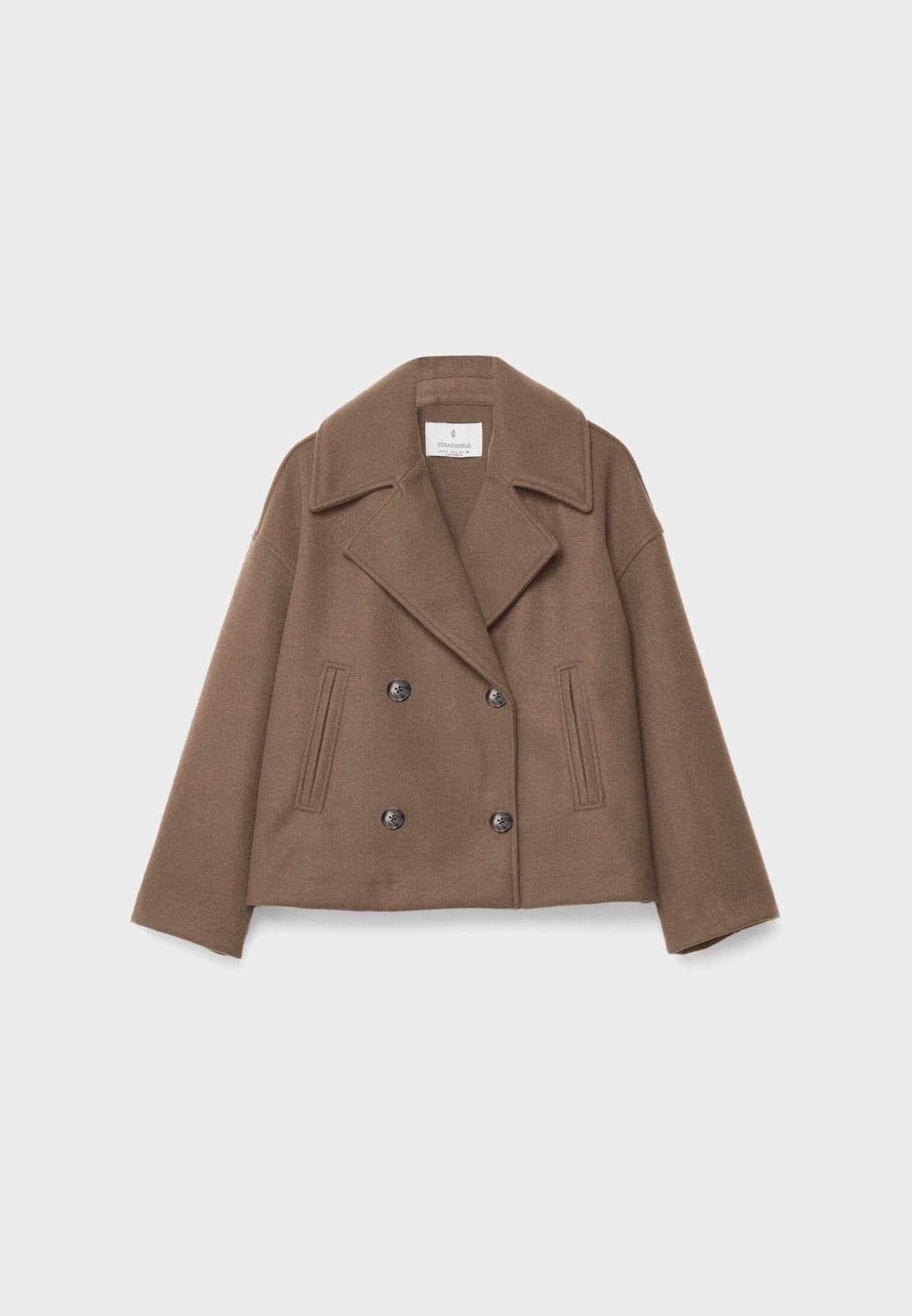 Kurtka Damska | Dwurzędowe zapięcie i skrócony krój - Arkadya Outlet - Jackets