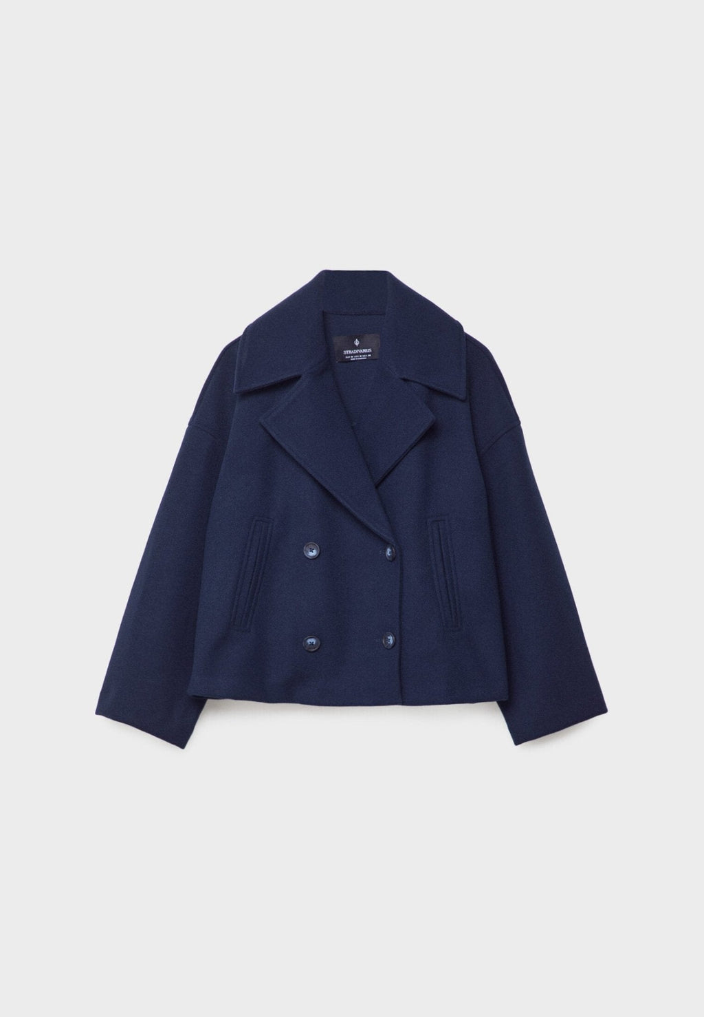 Kurtka Damska | Dwurzędowe zapięcie i skrócony krój - Arkadya Outlet - Jackets