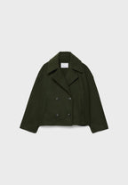 Kurtka Damska | Dwurzędowe zapięcie i skrócony krój - Arkadya Outlet - Jackets
