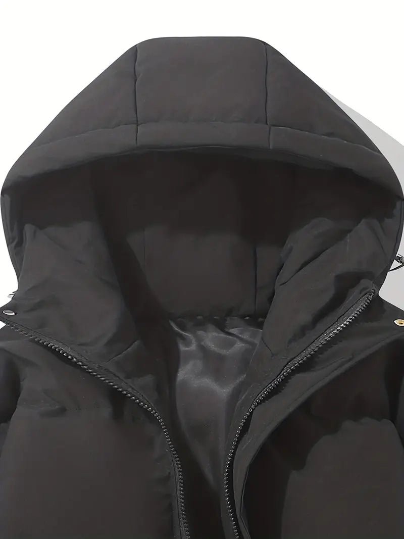 Kurtka Damska | Ocieplana z kapturem na zimowe warunki - Arkadya Outlet - Jackets