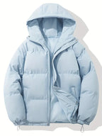 Kurtka Damska | Ocieplana z kapturem na zimowe warunki - Arkadya Outlet - Jackets