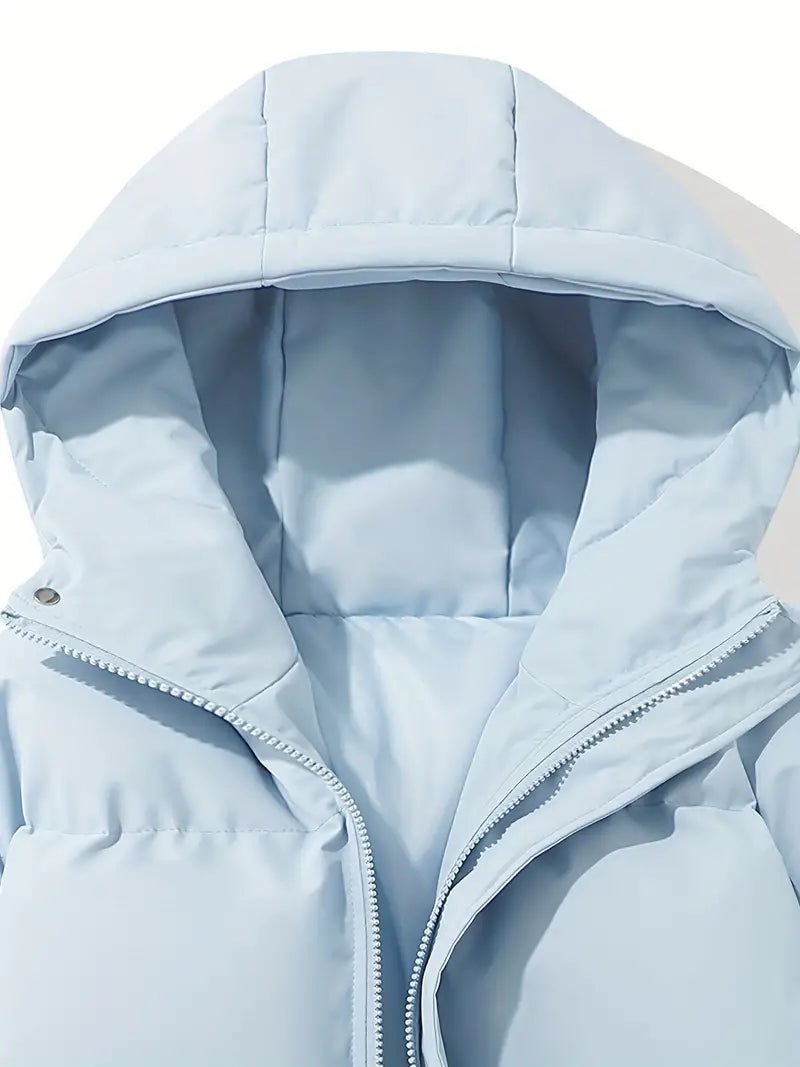 Kurtka Damska | Ocieplana z kapturem na zimowe warunki - Arkadya Outlet - Jackets