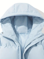 Kurtka Damska | Ocieplana z kapturem na zimowe warunki - Arkadya Outlet - Jackets