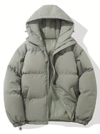 Kurtka Damska | Ocieplana z kapturem na zimowe warunki - Arkadya Outlet - Jackets