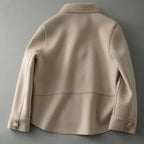 Kurtka Damska | Zapinana na Guziki Krój na Zimę - Arkadya Outlet - Jackets