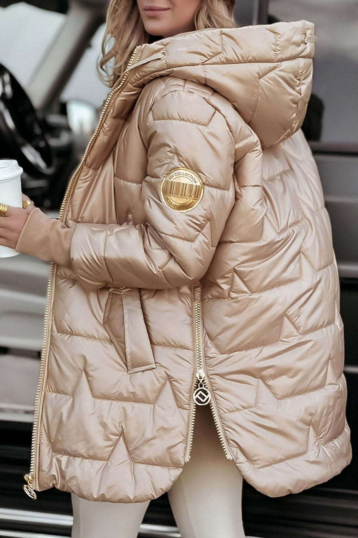 Kurtka Damska Zimowa | Dopasowany krój na chłodne dni - Arkadya Outlet - Jackets