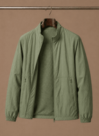 Kurtka Męska Bomberka | Regularny krój z zamkiem i siatkową podszewką - Arkadya Outlet - Jackets
