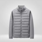 Kurtka Męska | Krój regularny z kapturem na zimę outdoor - Arkadya Outlet - Jackets