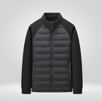 Kurtka Męska | Krój regularny z kapturem na zimę outdoor - Arkadya Outlet - Jackets