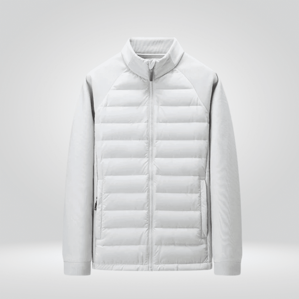Kurtka Męska | Krój regularny z kapturem na zimę outdoor - Arkadya Outlet - Jackets