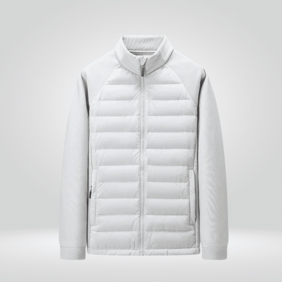 Kurtka Męska | Krój regularny z kapturem na zimę outdoor - Arkadya Outlet - Jackets