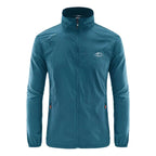 Kurtka Męska | Lekka z kapturem i suwakiem na całej długości - Arkadya Outlet - Jackets