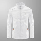 Kurtka Męska | Lekka z kapturem i suwakiem na całej długości - Arkadya Outlet - Jackets