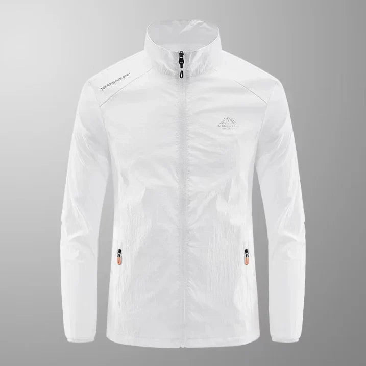 Kurtka Męska | Lekka z kapturem i suwakiem na całej długości - Arkadya Outlet - Jackets