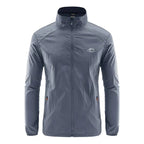 Kurtka Męska | Lekka z kapturem i suwakiem na całej długości - Arkadya Outlet - Jackets