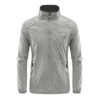 Kurtka Męska | Lekka z kapturem i suwakiem na całej długości - Arkadya Outlet - Jackets