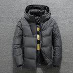 Kurtka Męska Pikowana | Pełne Zapięcie na Zamek z Kołnierzem - Arkadya Outlet - Jackets