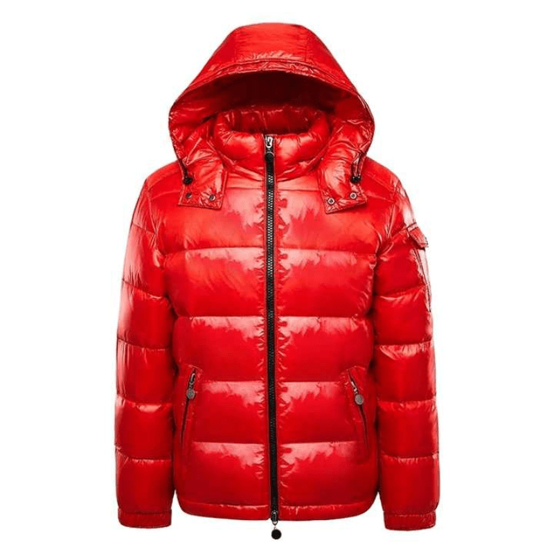 Kurtka Męska Pikowana | Slim Fit na Zimę z Ociepleniem - Arkadya Outlet - Jackets
