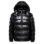 Kurtka Męska Pikowana | Slim Fit na Zimę z Ociepleniem - Arkadya Outlet - Jackets