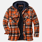 Kurtka Męska | Pikowana z Pełną Podszewką i Długim Rękawem - Arkadya Outlet - Jackets