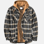 Kurtka Męska | Pikowana z Pełną Podszewką i Długim Rękawem - Arkadya Outlet - Jackets