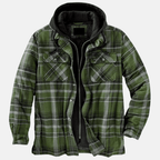 Kurtka Męska | Pikowana z Pełną Podszewką i Długim Rękawem - Arkadya Outlet - Jackets