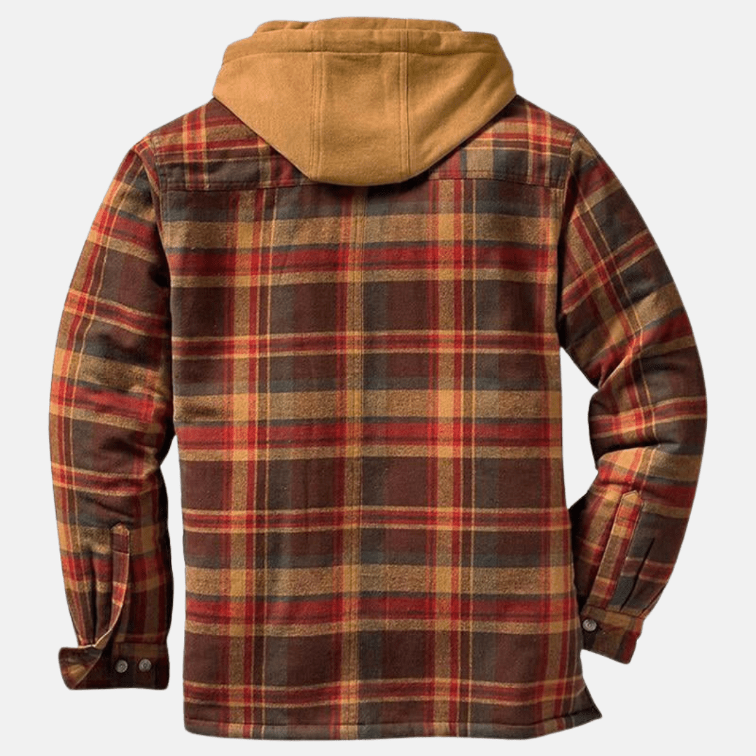 Kurtka Męska | Pikowana z Pełną Podszewką i Długim Rękawem - Arkadya Outlet - Jackets