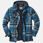 Kurtka Męska | Pikowana z Pełną Podszewką i Długim Rękawem - Arkadya Outlet - Jackets