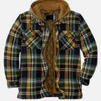 Kurtka Męska | Pikowana z Pełną Podszewką i Długim Rękawem - Arkadya Outlet - Jackets