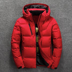 Kurtka Męska | Pikowana z puchowym wypełnieniem i stójką - Arkadya Outlet - Jackets