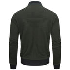 Kurtka Męska | Pikowana z zamkiem błyskawicznym i stójką - Arkadya Outlet - Jackets