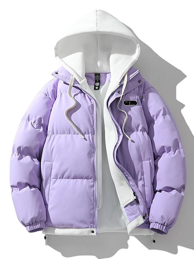 Kurtka Męska | Podwójny Kaptur i Zamek Błyskawiczny z Wiatrochronem - Arkadya Outlet - Jackets