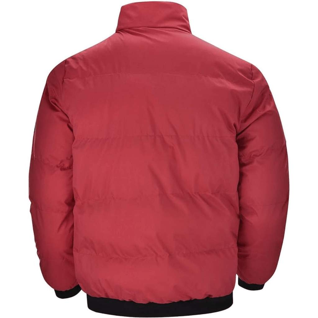 Kurtka Męska | Puchowa z Suwakiem na Całej Długości - Arkadya Outlet - Jackets
