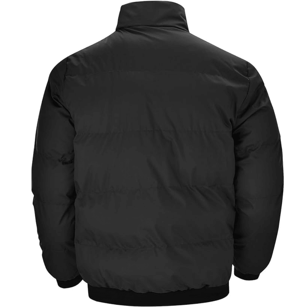 Kurtka Męska | Puchowa z Suwakiem na Całej Długości - Arkadya Outlet - Jackets