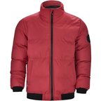Kurtka Męska | Puchowa z Suwakiem na Całej Długości - Arkadya Outlet - Jackets