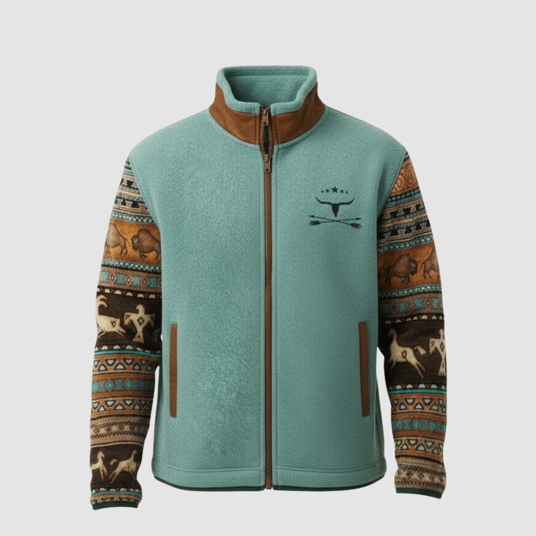 Kurtka Męska | Regularny krój z funkcjonalnymi detalami outdoor - Arkadya Outlet - Jackets