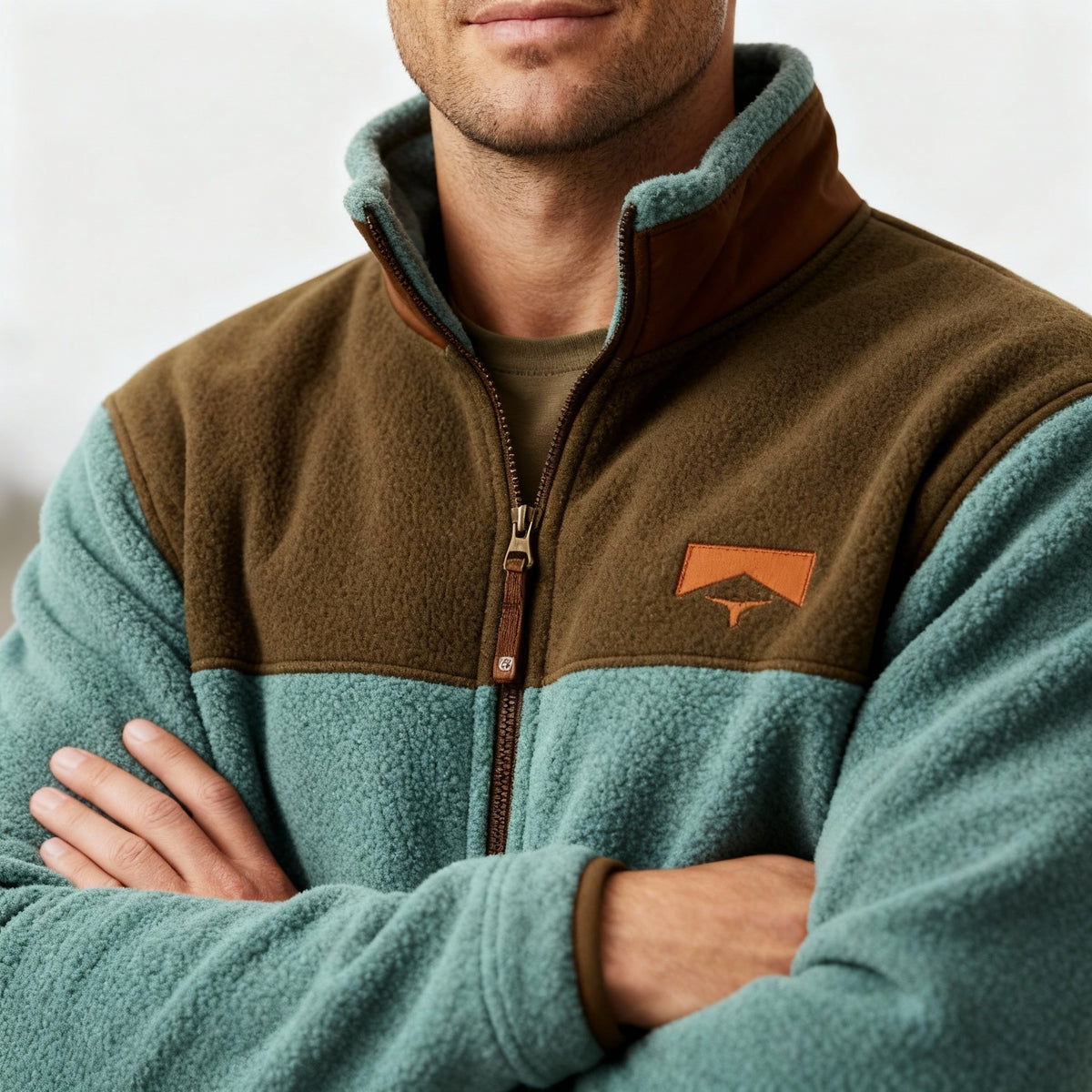 Kurtka Męska | Regularny krój z funkcjonalnymi detalami outdoor - Arkadya Outlet - Jackets