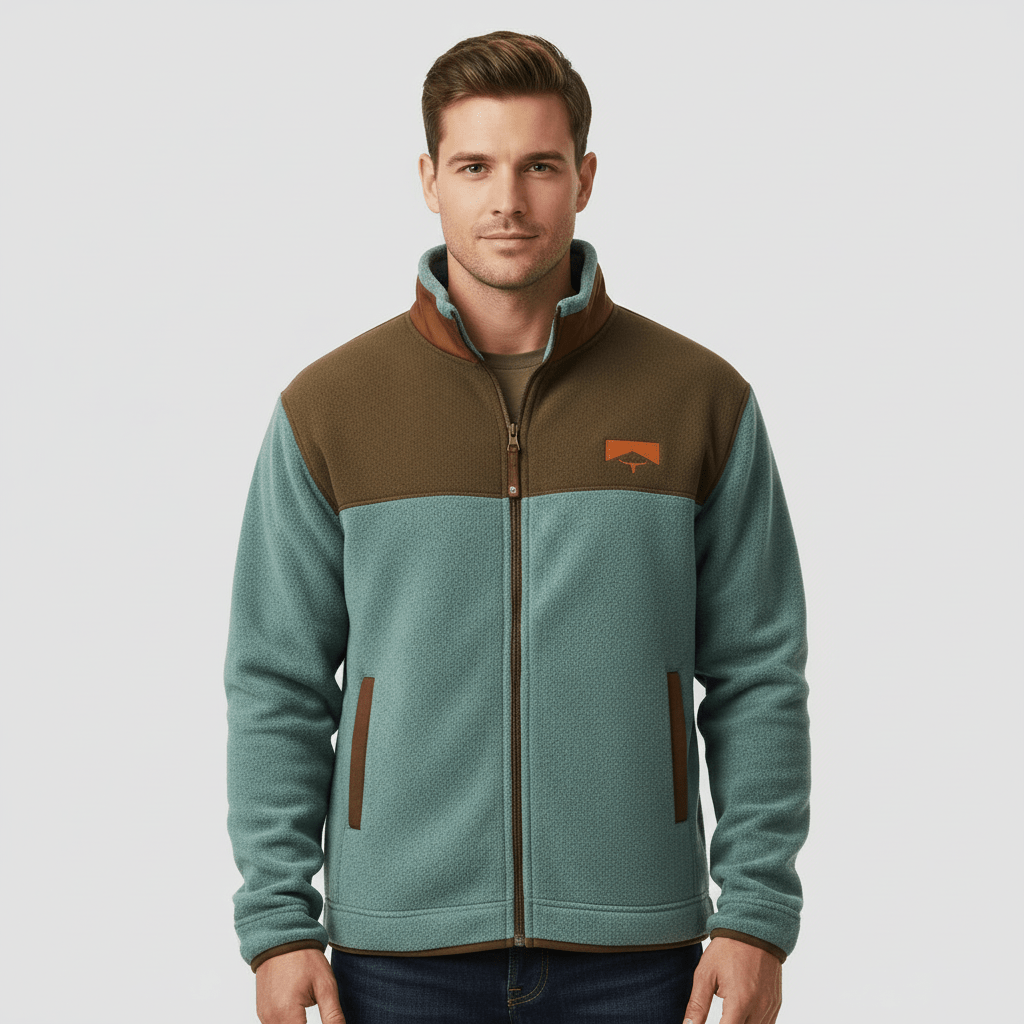 Kurtka Męska | Regularny krój z funkcjonalnymi detalami outdoor - Arkadya Outlet - Jackets